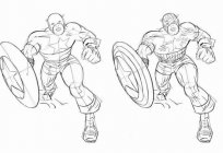 How to draw Captain America? Create a superhero! A detailed description with step-by-step sketches