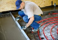 Laying of floor heating: types, stages, works, technology