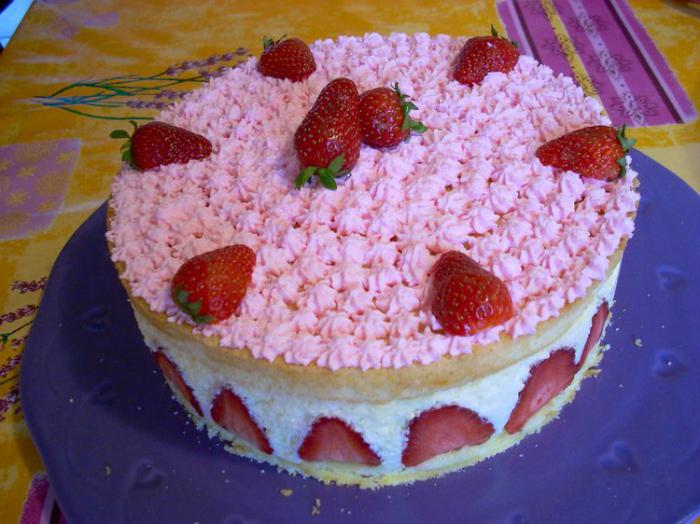 Торт фрезье fraisier пісіру рецептер
