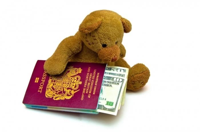 das Formular der Zahlung der Anmeldegebühr für den Reisepass