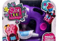 Fun and safe children's sewing machine Sew Cool - a great gift for girls