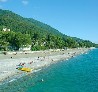 Abkhazia vacation with children pensions