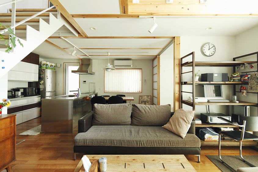 la sala de estar de estilo japonés
