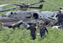 O mi-8: características de luta de partidas, o desastre e a foto de um helicóptero