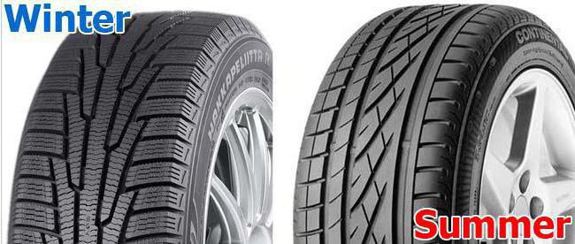how to differentiate between winter tyres from summer what is the difference