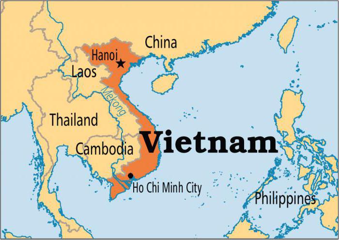 Sosyalist Vietnam Cumhuriyeti manzaraları