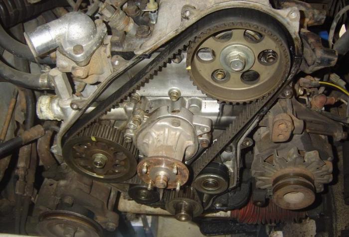 Replace timing belt