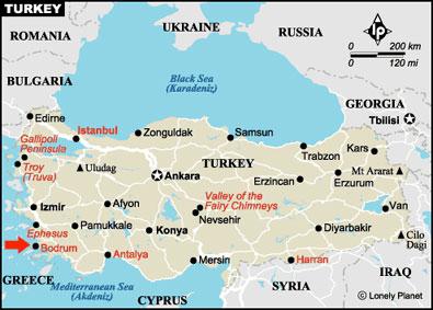 bodrum türkiye haritası
