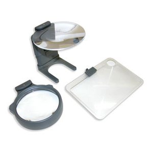 lighted Magnifier table