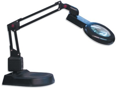 lighted Magnifier on a tripod