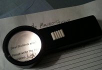 Magnifier with led light, choose correctly