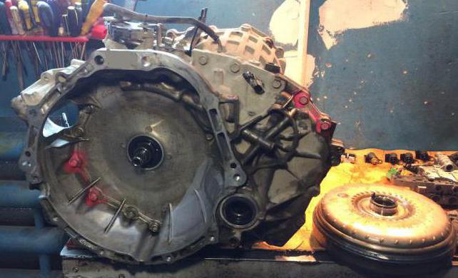 Reparar o variador de Nissan Теана 2 1 transmissão AUTOMÁTICA de Tiana