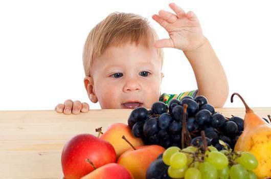 quais frutas você tem um filho de 11 meses