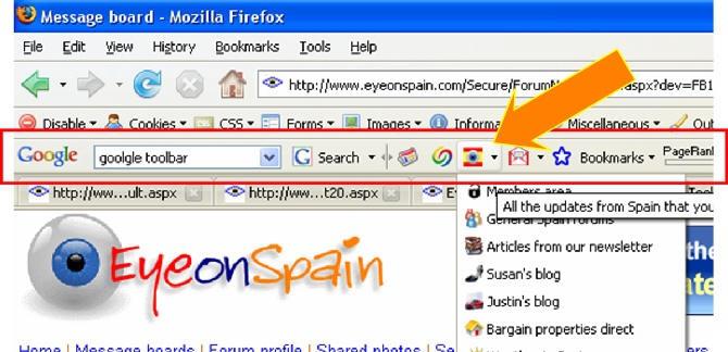 google toolbar for Firefox