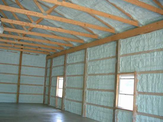 technology for insulation of roofs