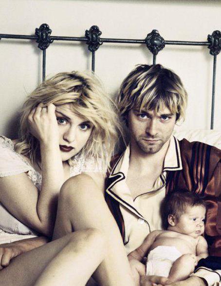 Cobain und Courtney love