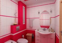 Bonita e original projeto de um banheiro pequeno – idéias interessantes e características