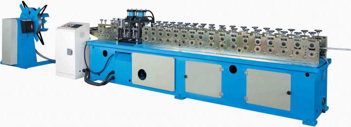rolling machine for shaped tube