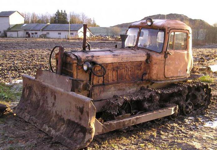  tractor sobre orugas dt 75 