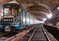 Tunnel der U-Bahn. Metropoliten Von Moskau