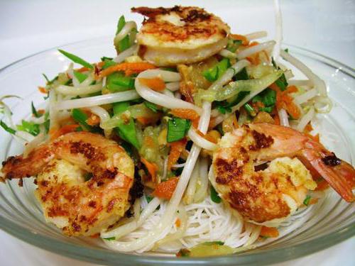 salad with rice noodles recipe