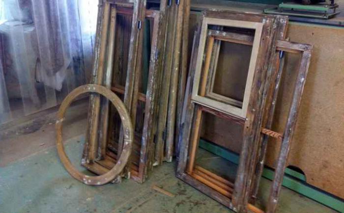 Restaurierung von Holzfenstern