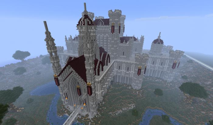 castle for minecraft map