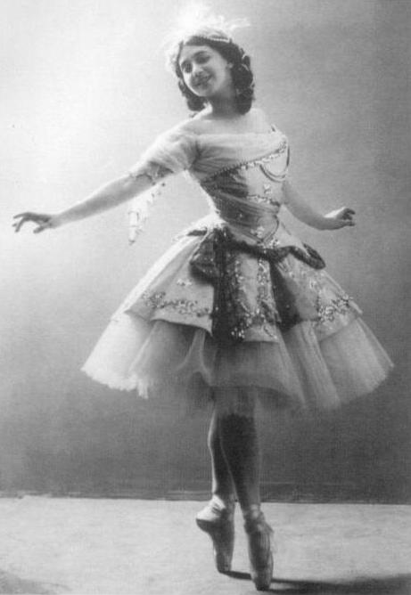 Tamara Karsavina in the ballet