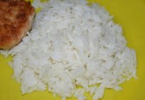 Wie den Reis Kochen krümelig in der Pfanne: das Rezept, Empfehlung