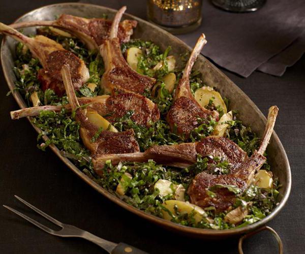 lamb chops with potatoes in the oven