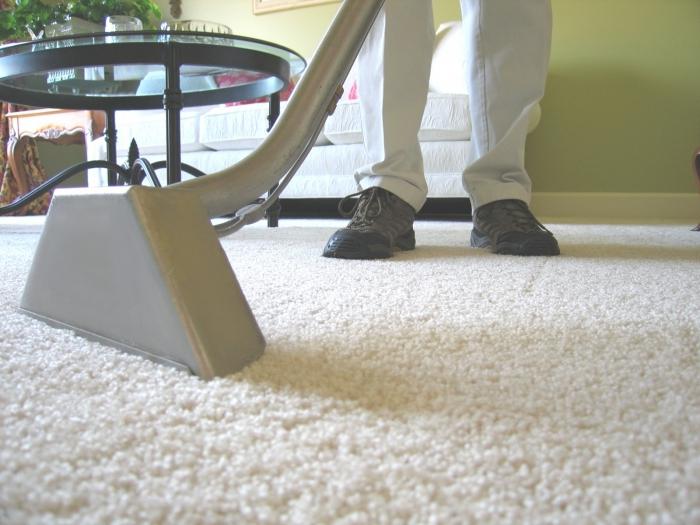 how to clean a carpet at home