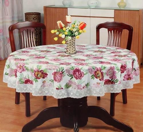 Tablecloth-oilcloth fabric backed