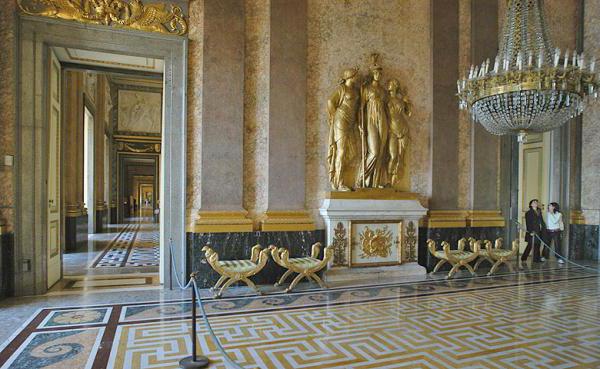 pałac królewski w caserta, neapol