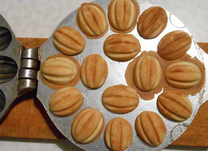 Kekse Nüsse in Form von Gas