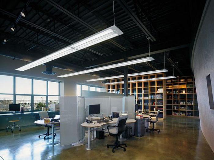 light ceiling with fluorescent lamps 4h18 Armstrong