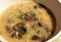 Наваристый суп из ақ саңырауқұлақ (жаңа піскен): рецепт дайындау бірінші тағамдар