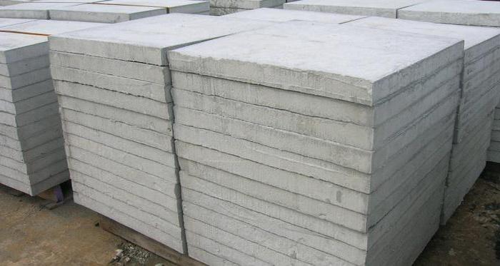 бетон плитасынан мөлшері