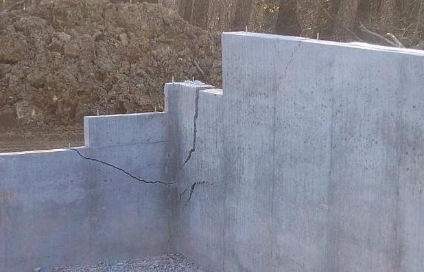 даўжыня бетонных пліт перакрыцця