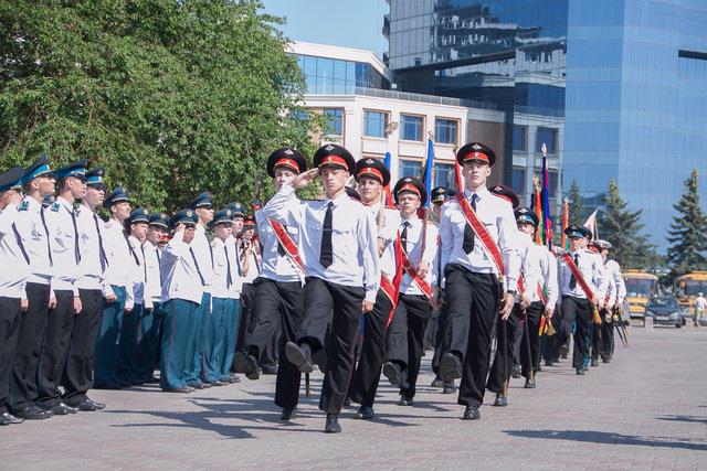 o corpo de cadetes krasnoyarsk viajante