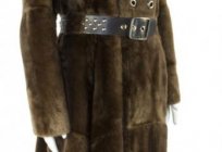 Elegante abrigo de piel de нутрии: los clientes de los consumidores
