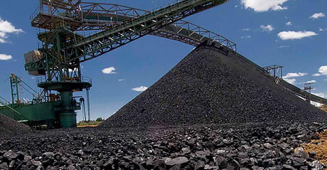los yacimientos de carbón de piedra