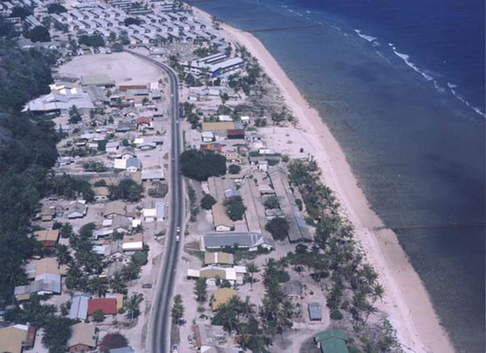 Republic of Nauru on the map
