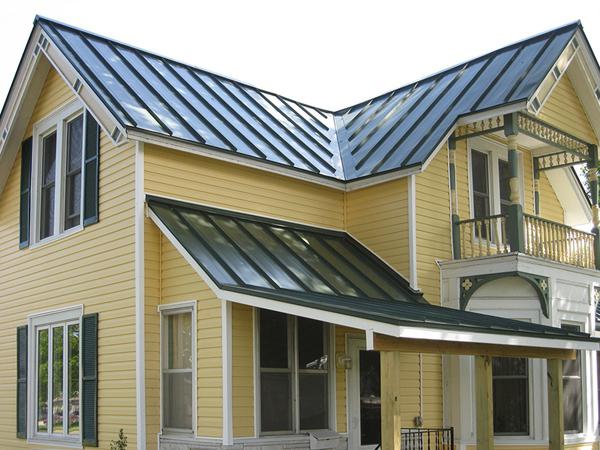 roofing metal sheets with your hands