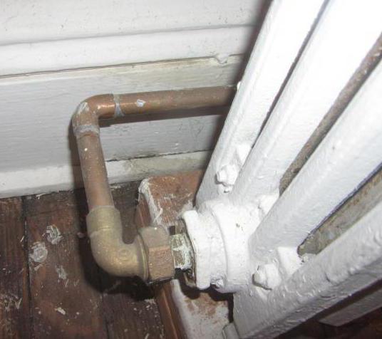 diagonal single-pipe connecting the radiators