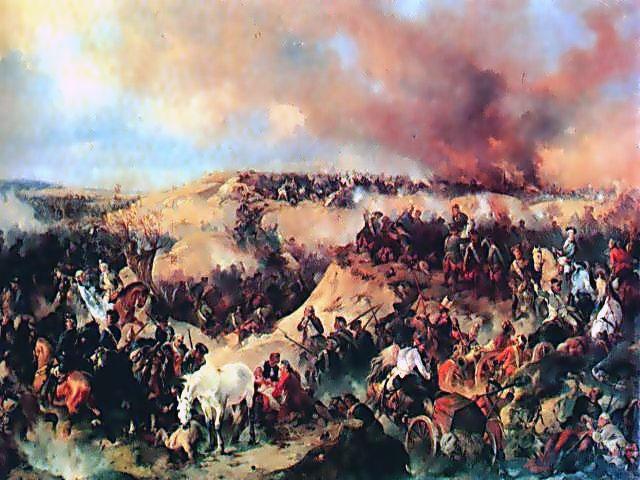 معركة بالقرب من kunersdorf 1759