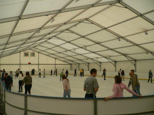 skating-rink in the Park Babushkina