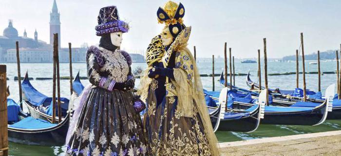 венецыя карнавал маскі