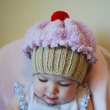 knitted baby hat