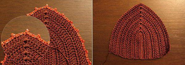 crochet corpete de esquema e descrição