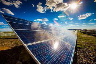 fertige Solar-Kraftwerk für zu Hause